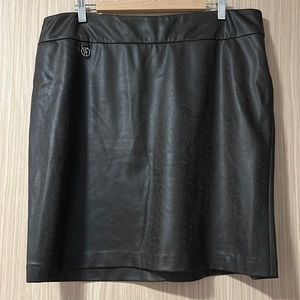 Faux leather skirt for sale